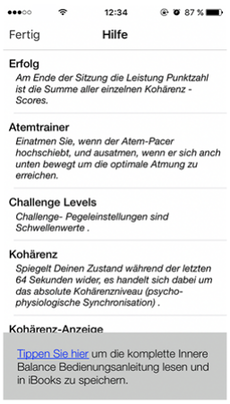 Inner Balance für iOS - Abbildung 2