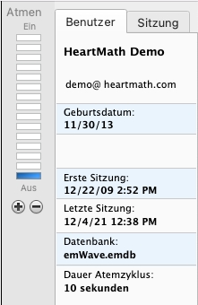 emWave Pro Software Tour - Abbildung 8