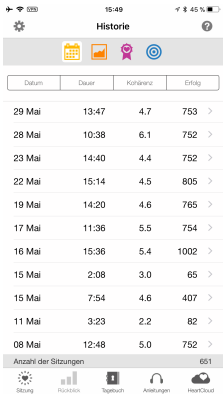 Inner Balance für iOS - Abbildung 24