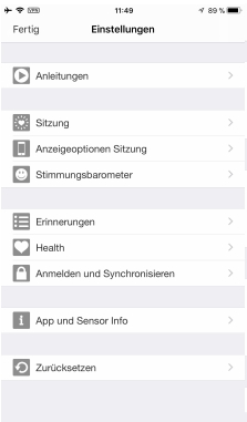 Inner Balance für iOS - Abbildung 7