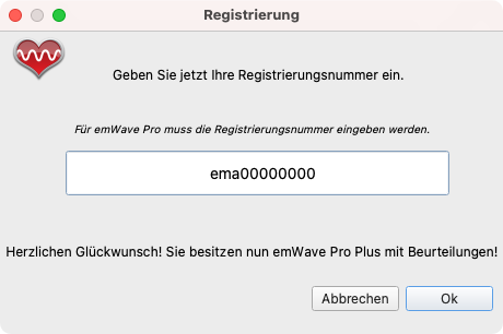 emWave Pro Plus Aktivieren - Abbildung 4