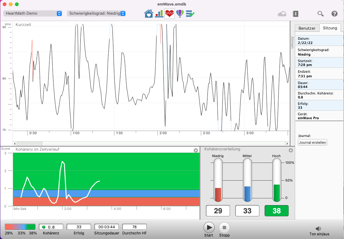 emWave2 Software Tour - Abbildung 4
